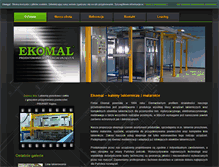 Tablet Screenshot of ekomal.pl